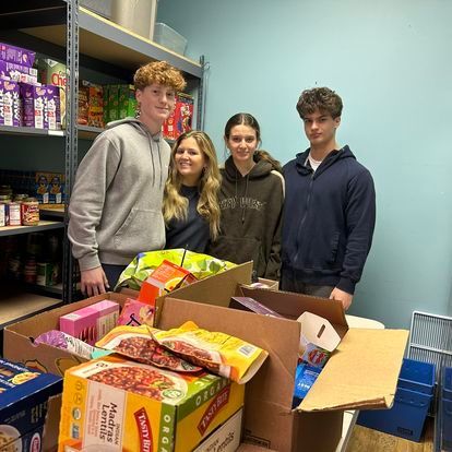 kids in pantry