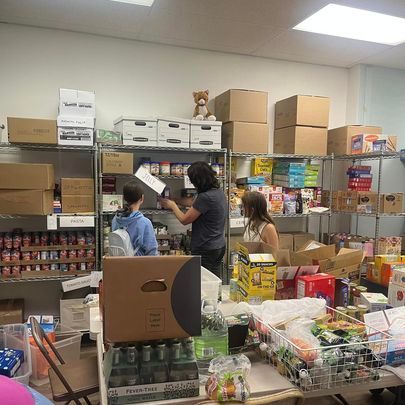 food pantry boxes