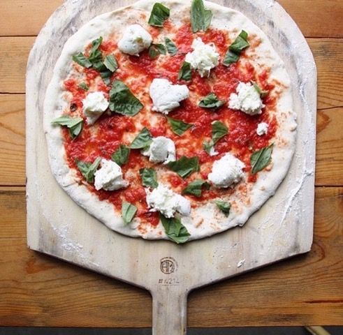 fresh pizza