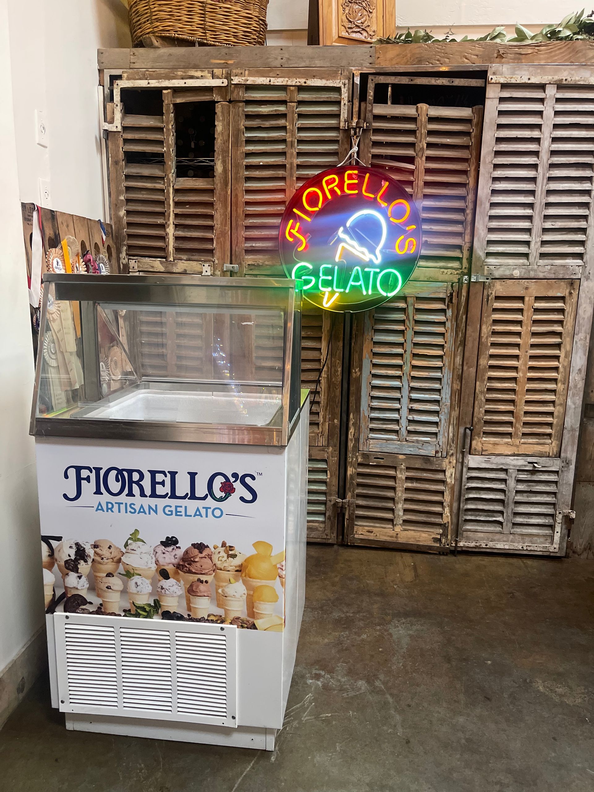gelato kids winery family friendly