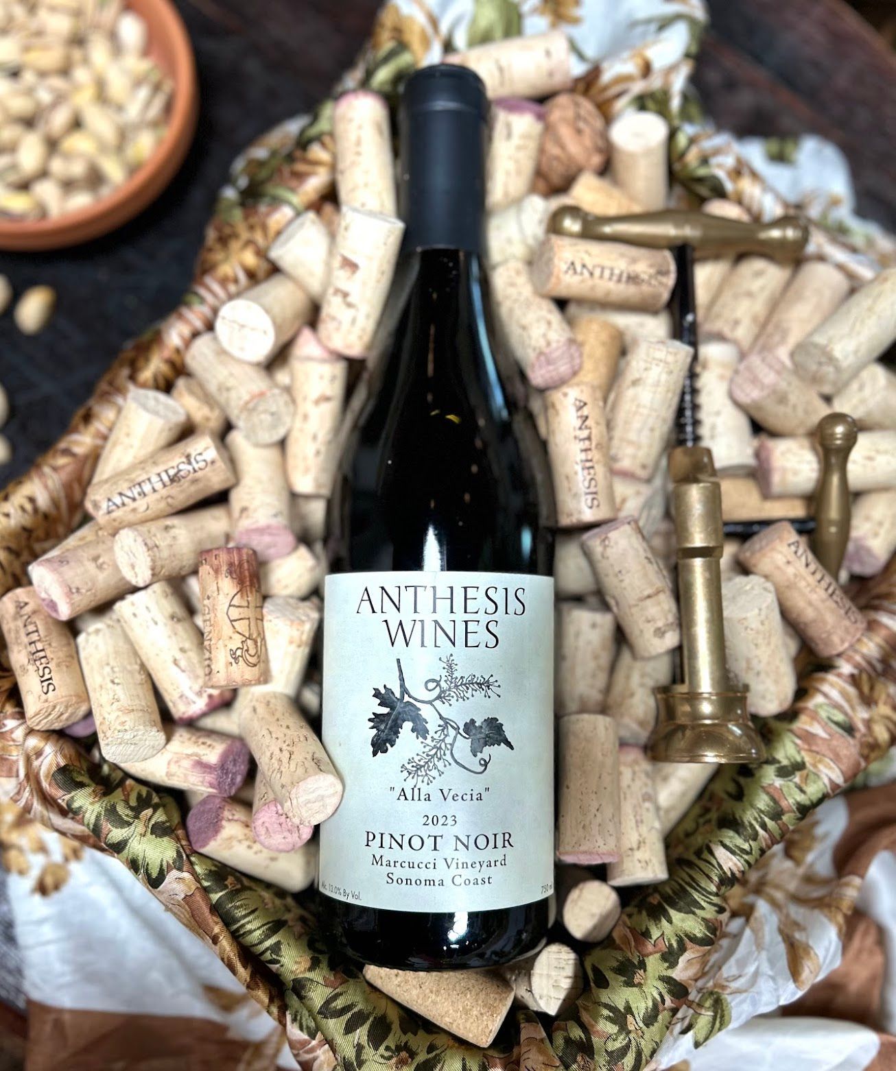 2023 Anthesis Pinot Noir, Platinum and Gold Medal Award Winner