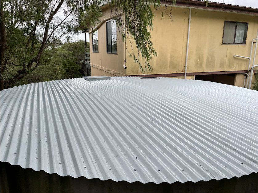 After roof cleaning | Gippsland, VIC | The Watertank Cleaning Company