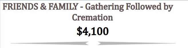 Image representing the Traditional Cremation with Viewing Package, including embalming, open casket viewing, memorial event, rental casket, and cremation.