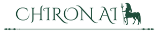 A green chalkboard with the words chron ai intelligence amplified decision simplified