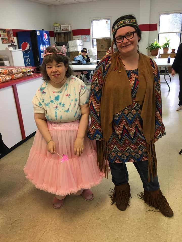doni martin center residents smiling