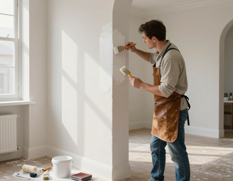 Restoration painting and surface repair