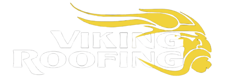 Viking Roofing, Inc. logo Viking logo - white