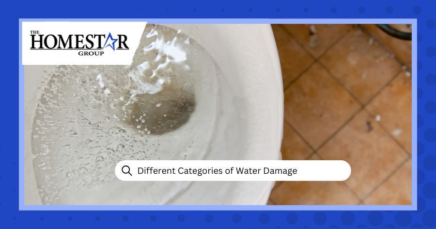 The Three Different Categories of Water Damage and How They Impact Your Home