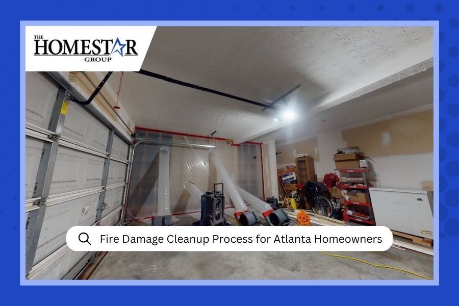 Fire Damage Cleanup Process for Atlanta Homeowners