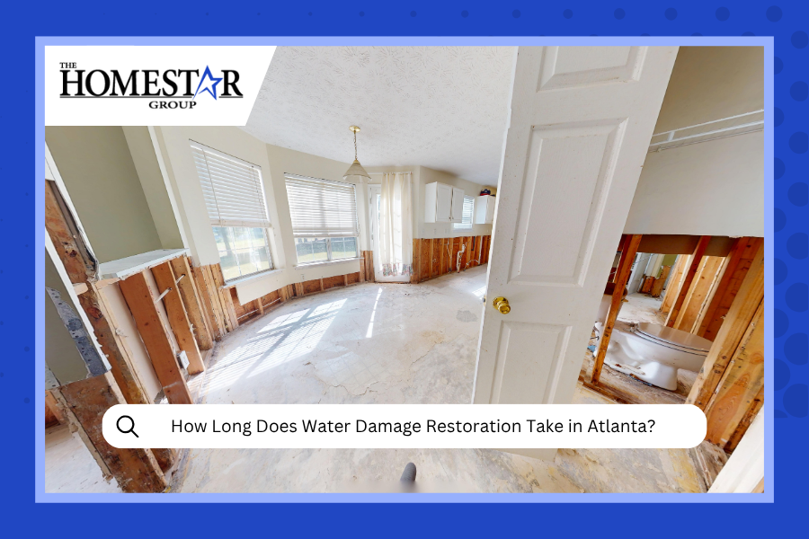 How Long Does Water Damage Restoration Take in Atlanta?