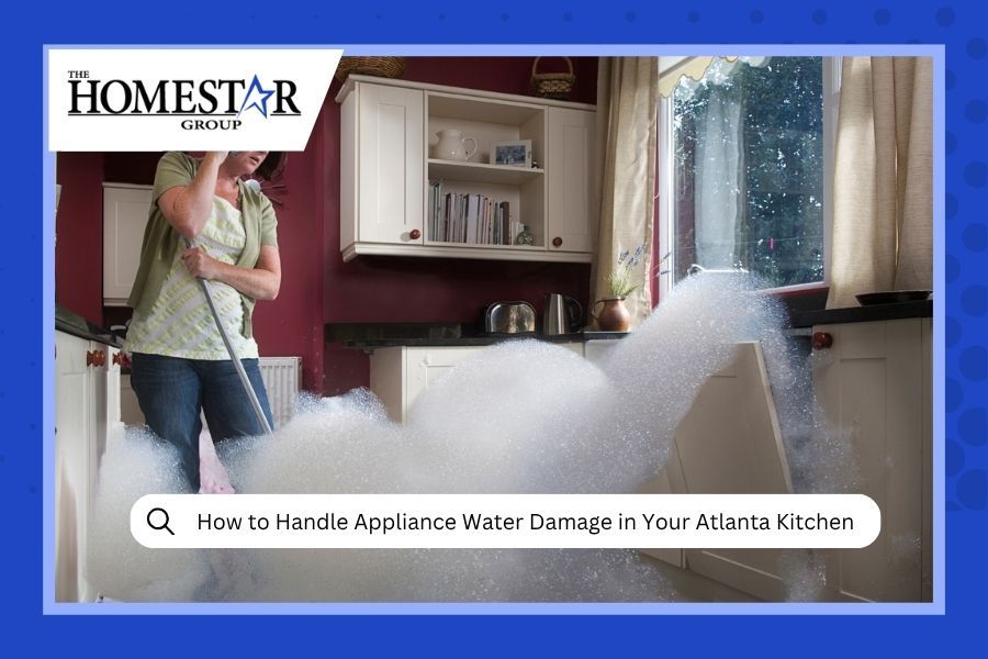 Appliance Water Damage in Your Atlanta Kitchen