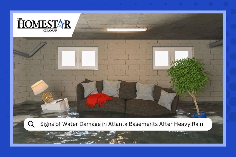 Signs of Water Damage in Atlanta Basements After Heavy Rain