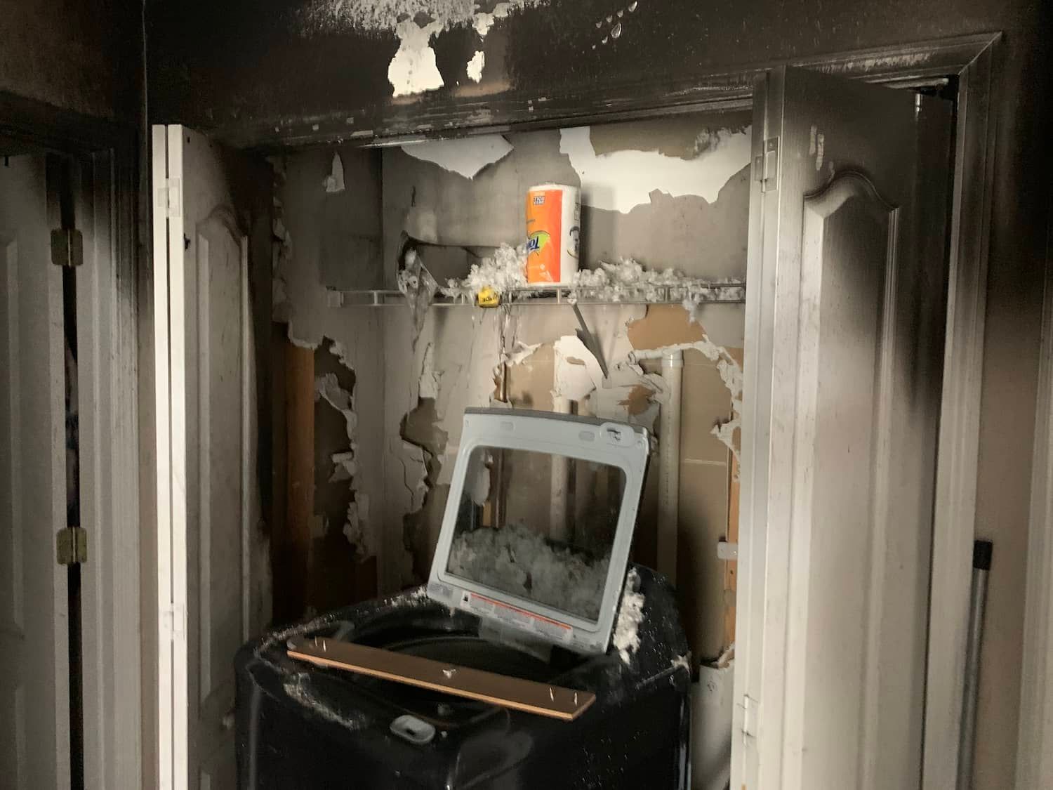 Types of Laundry Room Fires We Handle