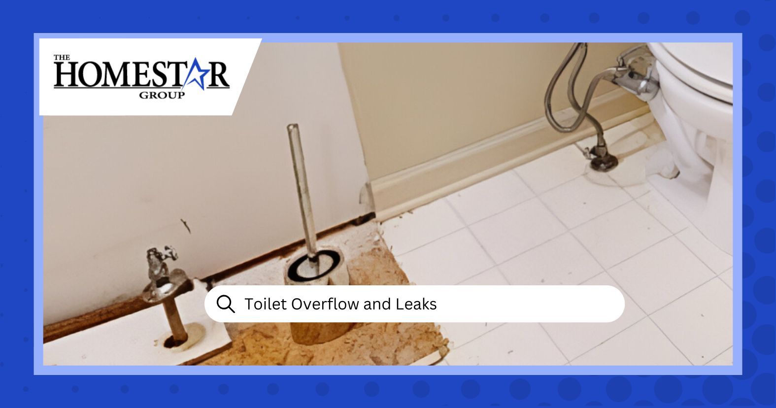 The Risk of Water Damage from Toilet Overflow and Leaks