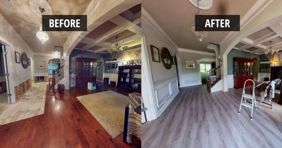 We Restored a Palmetto Home After a Flood Swept Through the Main Level