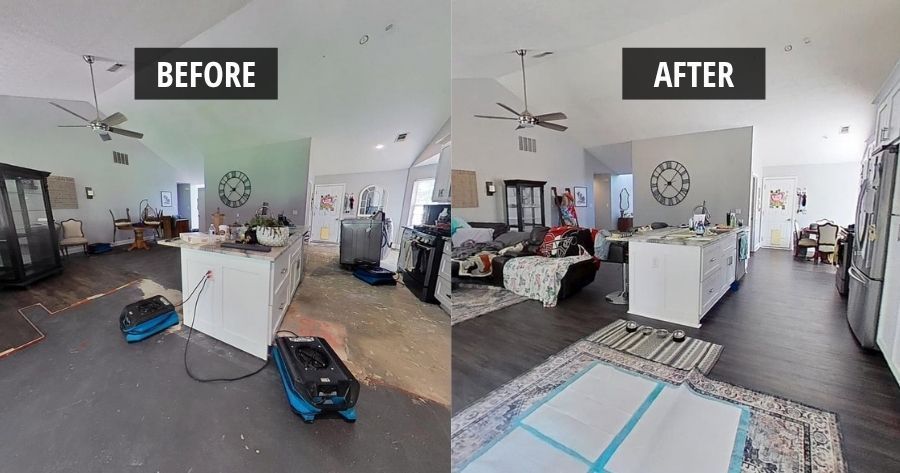 When a Flood Turned a Buford Home Upside Down