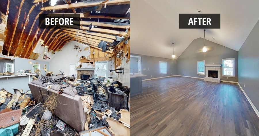 Whole Home Fire Restoration in Loganville