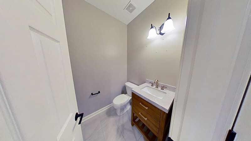 Bathroom after