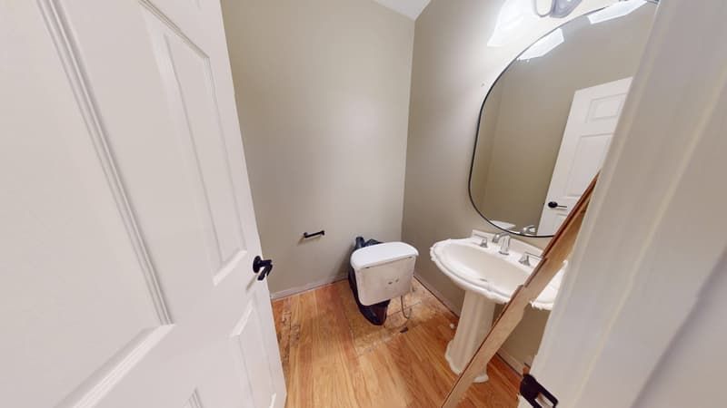Bathroom before