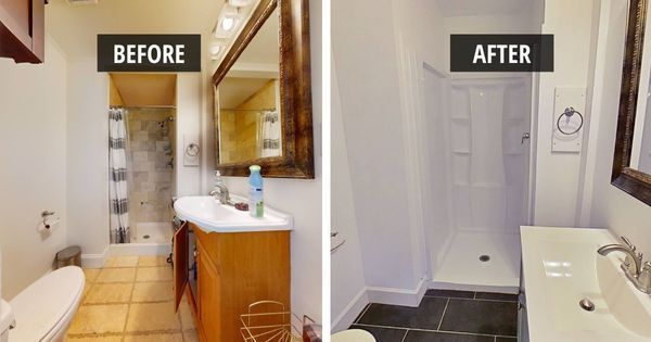 Complete Bathroom Overhaul After Water Damage