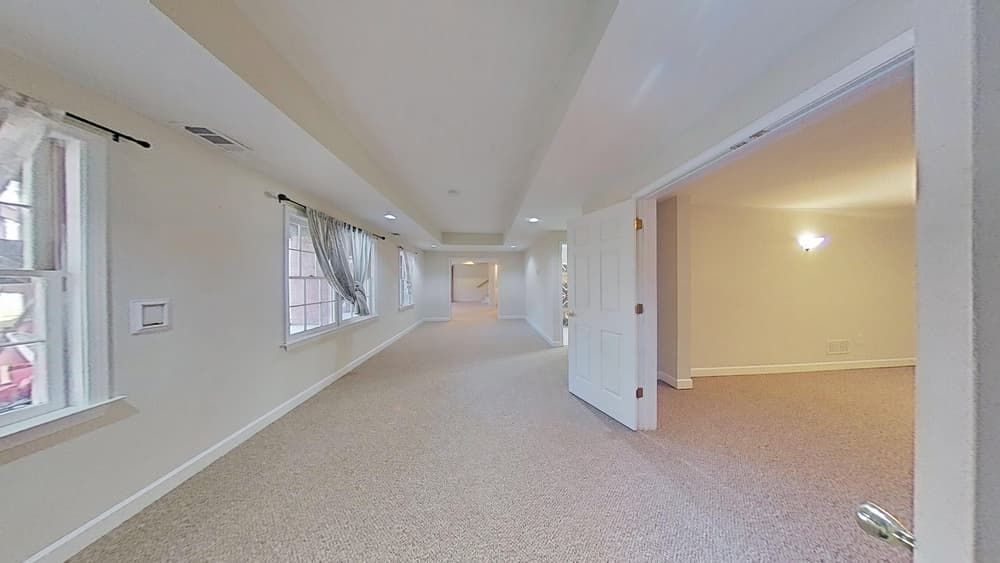 Secondary bedroom after professional flood restoration completed