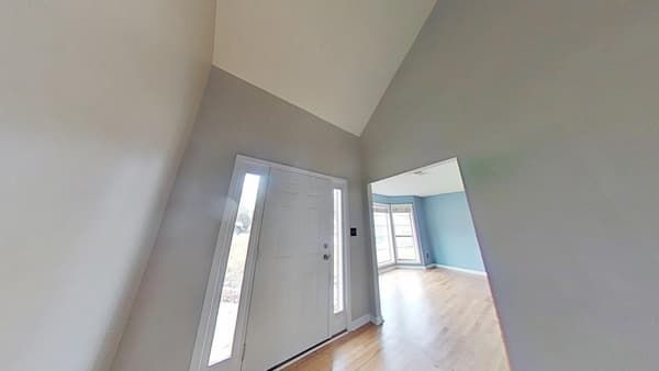 Entryway after professional cleanup