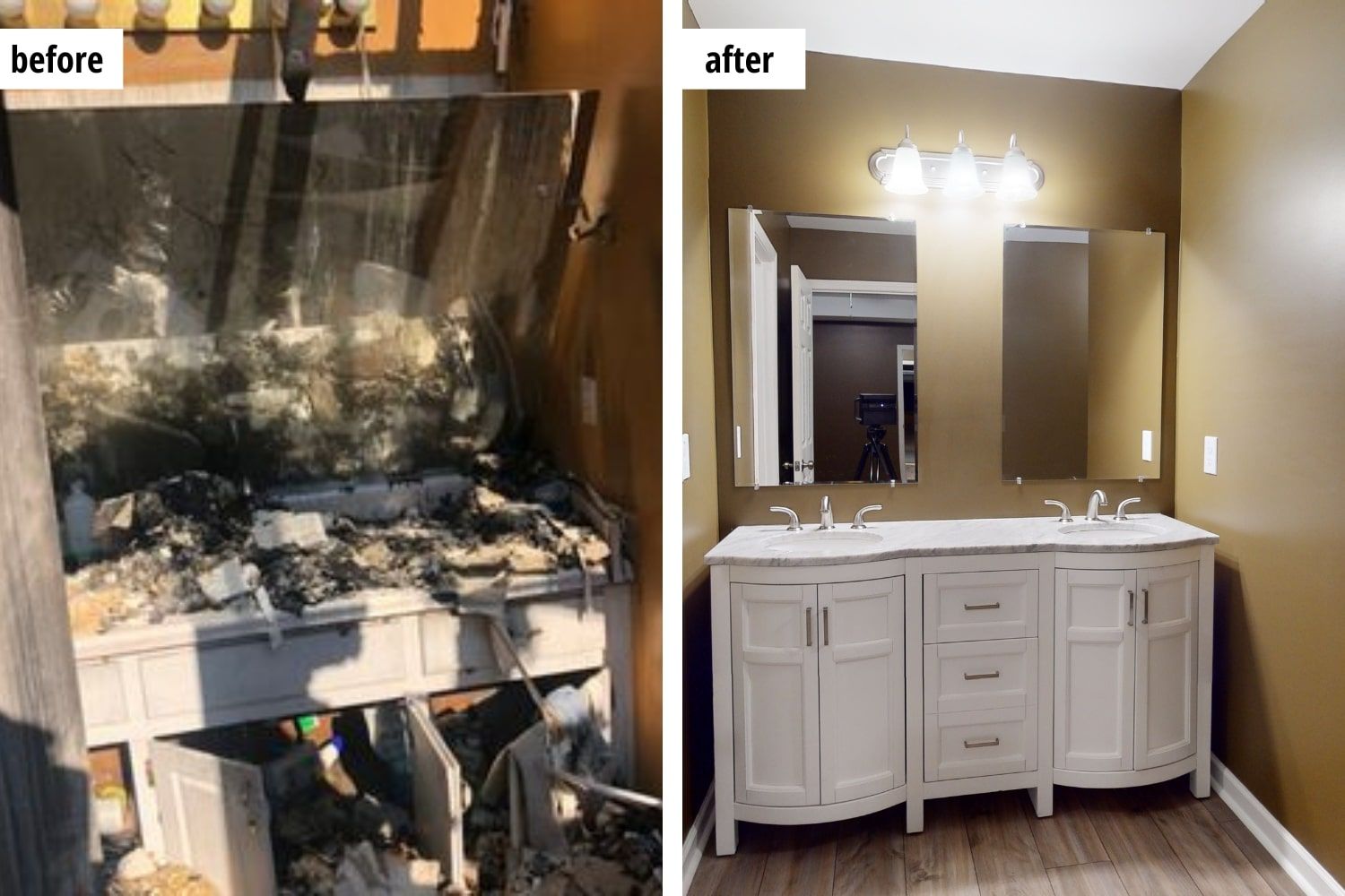 fire damage restoration Creekstone