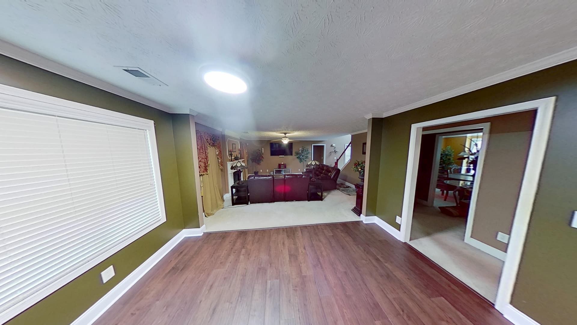 Stonecrest dining room restored to pre-flood condition after water damage cleanup