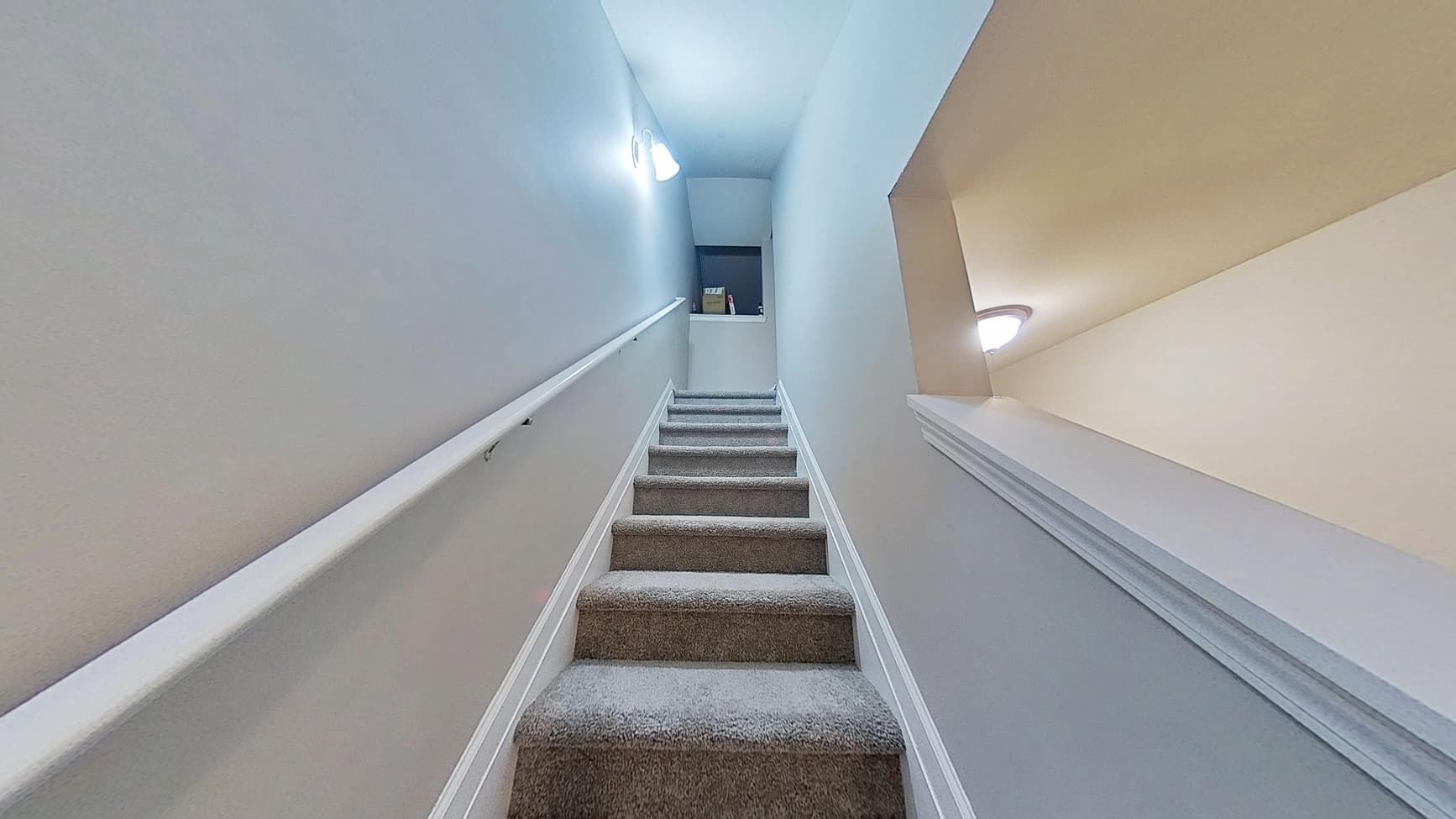 Staircase fully restored after flood in Mableton GA