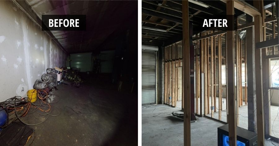 Structure Clean After Fire