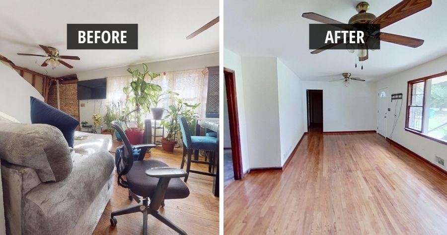 Reconstruction job in Atlanta GA after fire damage