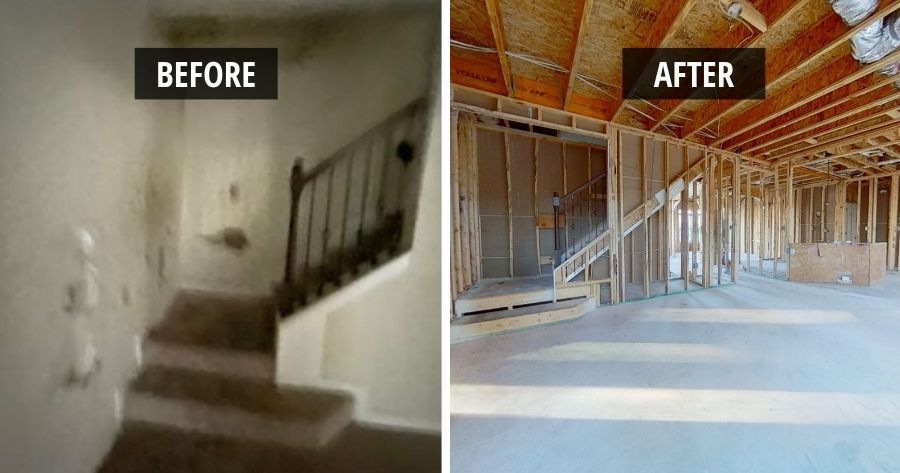 Structure Cleaning job after fire in Jonesboro GA