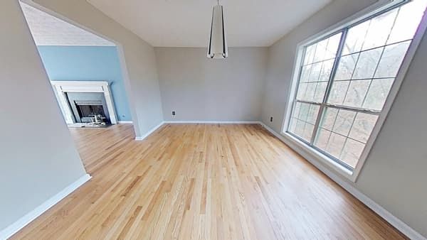 Kitchen after professional fire cleanup and restoration