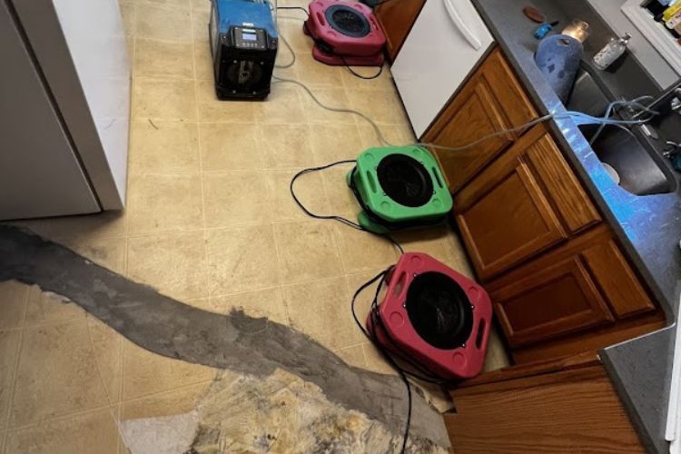 water damage equipment