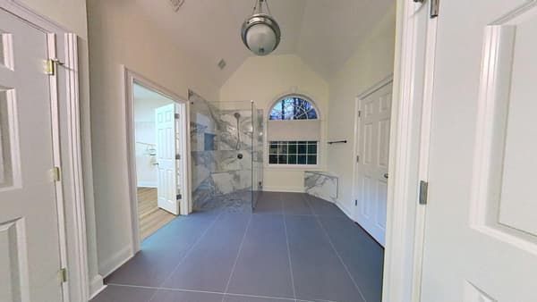 Hall bathroom fully restored after water damage cleanup