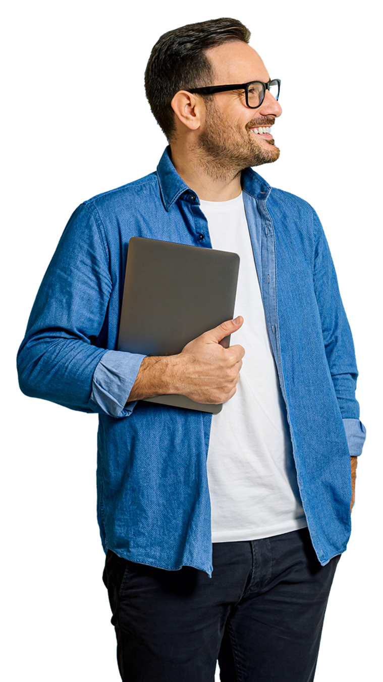 A friendly professional representing Sunshine Homebuyers, your trusted local Omaha cash home buyer offering fast property closings.