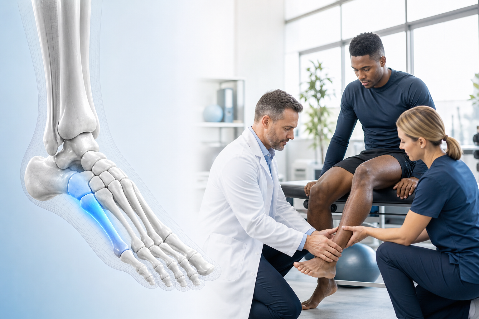 Fratura do 5º Metatarsal: Tratamento e o Retorno ao Esporte