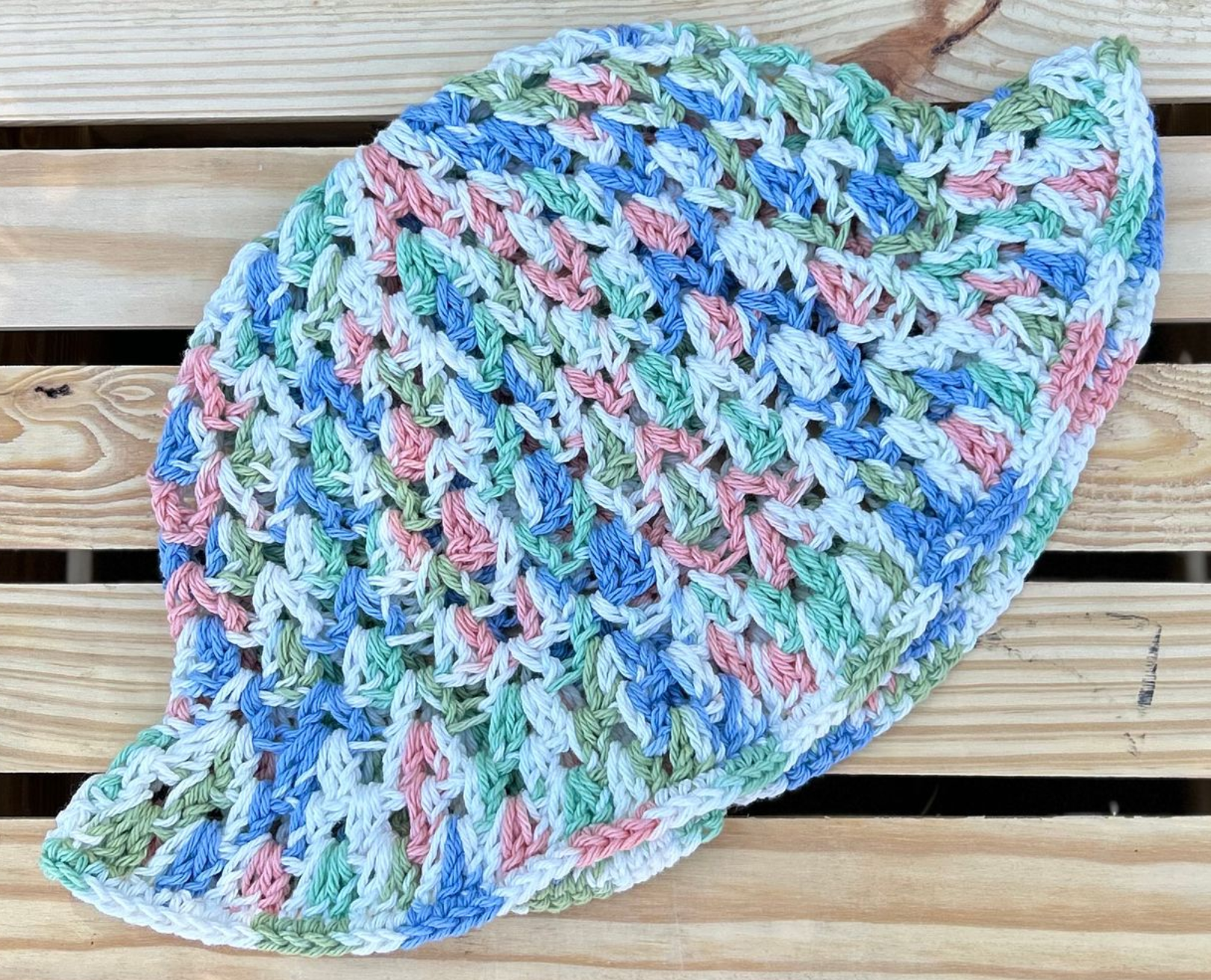 Granny V Bucket Hat - Spring Mix