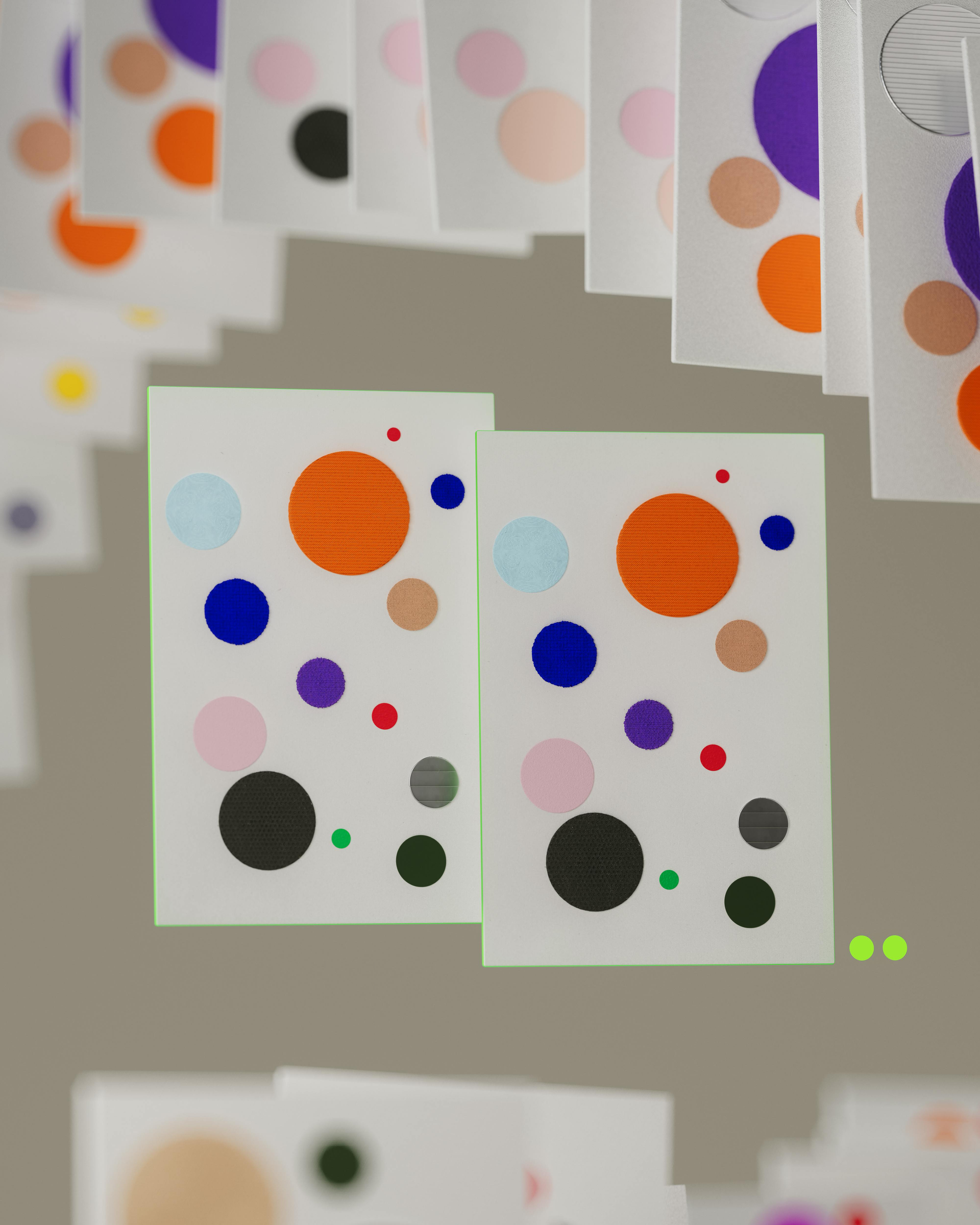 Post pattern artwork.