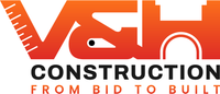 V&H Construction, Inc. Logo