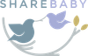 ShareBaby logo with two birds