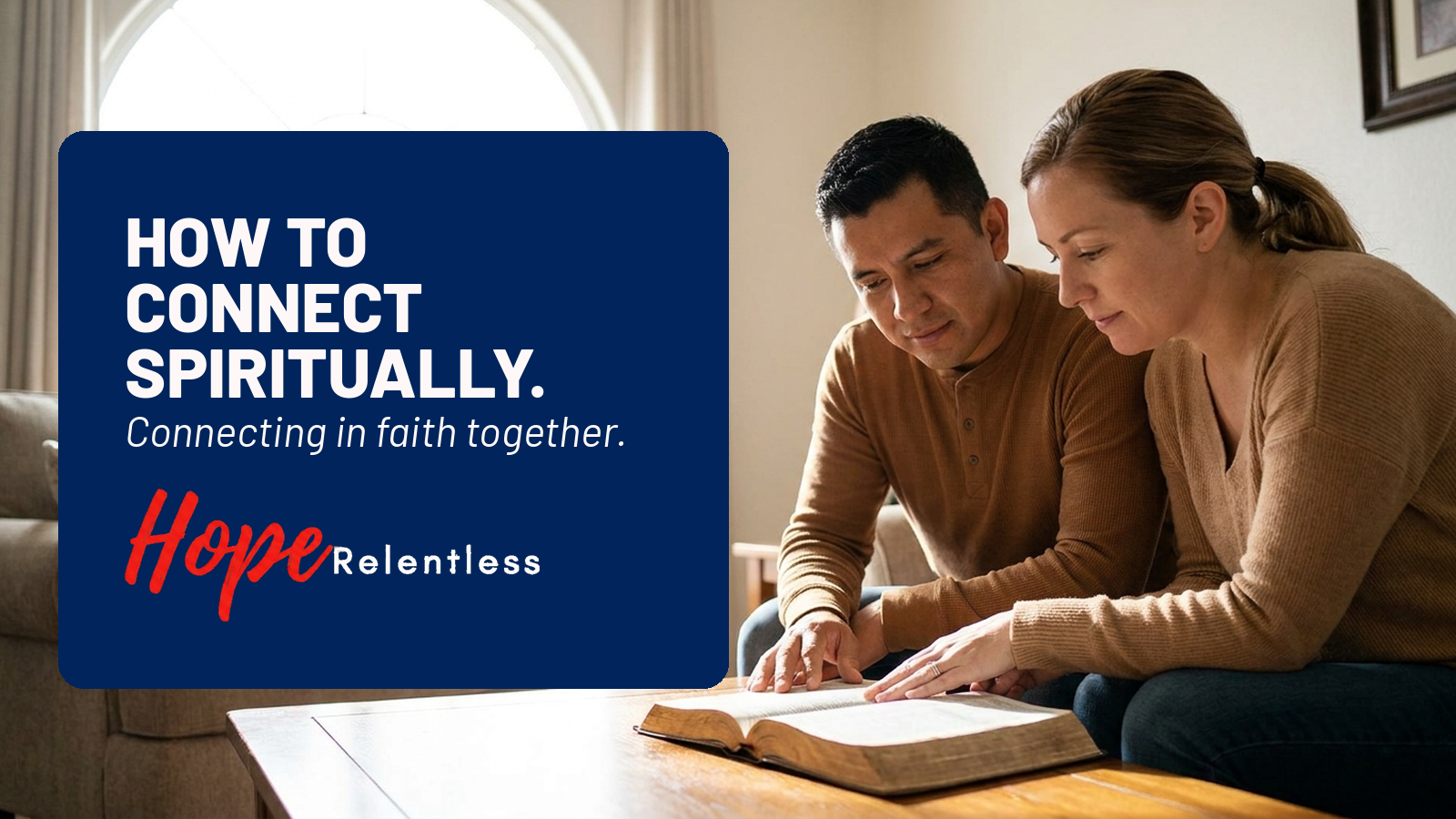 Chad and Sarah-Gayle discuss how to connect spiritually.