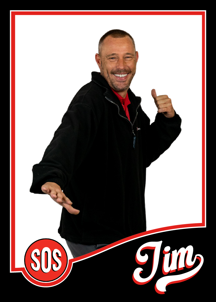 Jimmie is the Commercial Service bed bug technician. He is striking a silly pose.