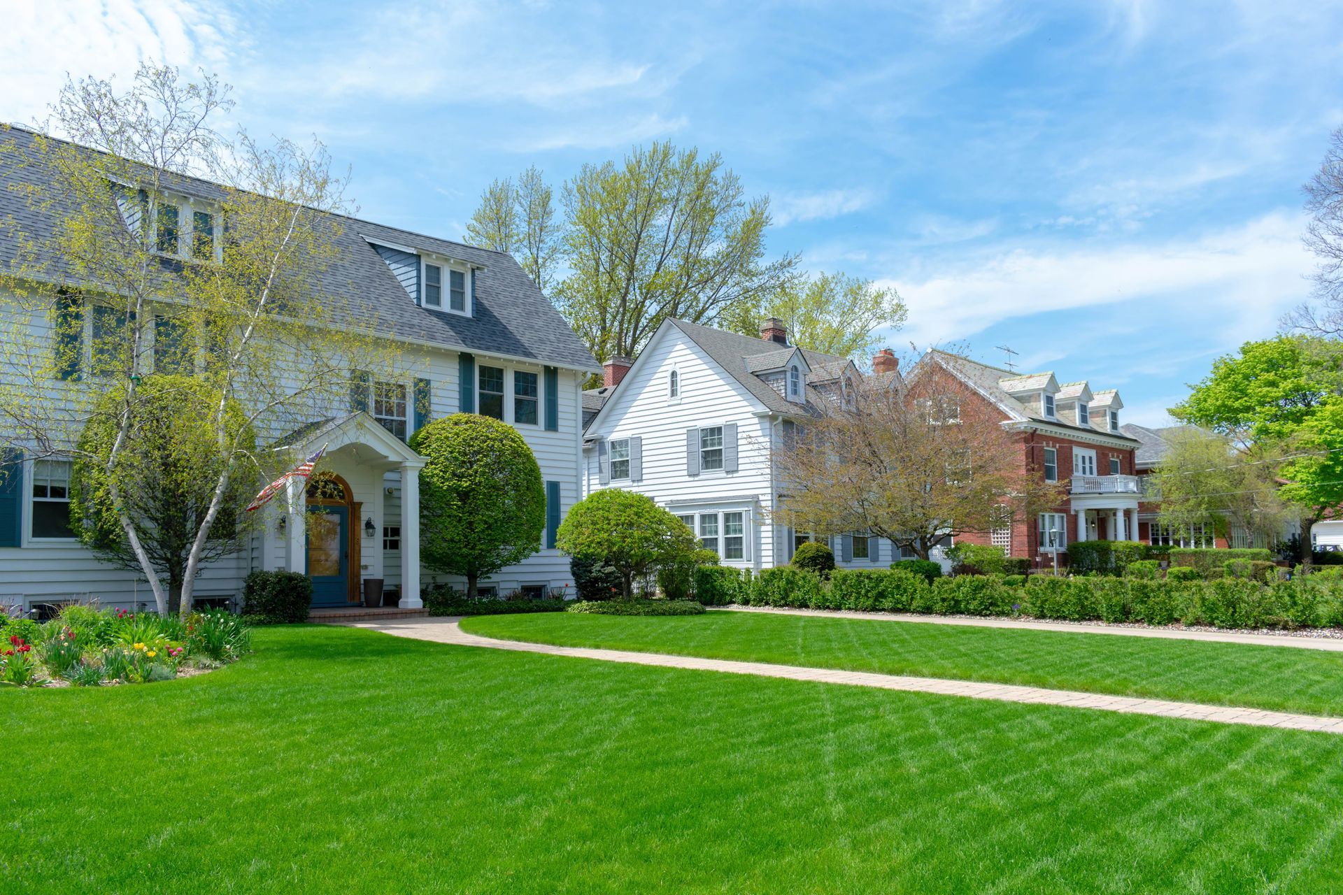 A beautiful home is shown and is an example of someone who might need termite or bedbug eradication.