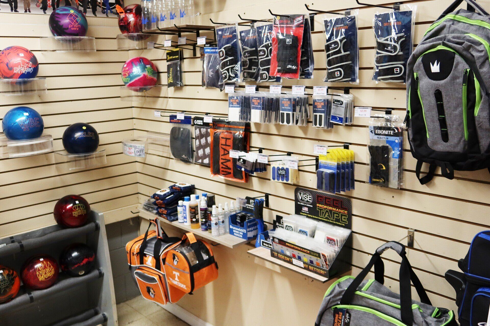 Oak Ridge Bowling Pro Shop Bowling Gear