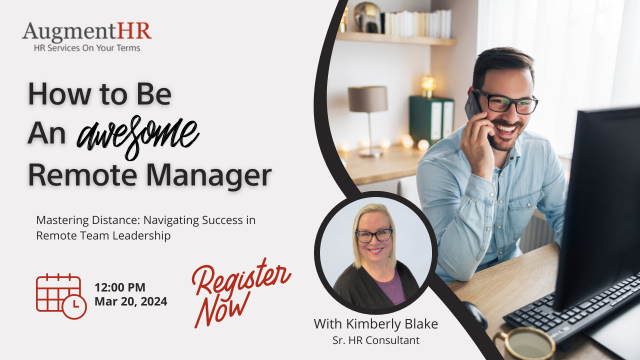 Invite to Remote Team Management Webinar