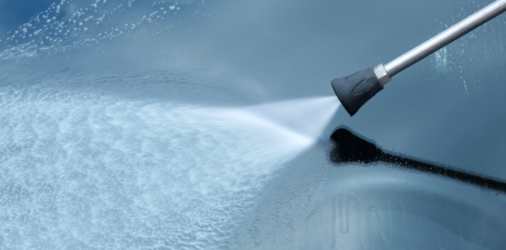 Pressure washing equipment