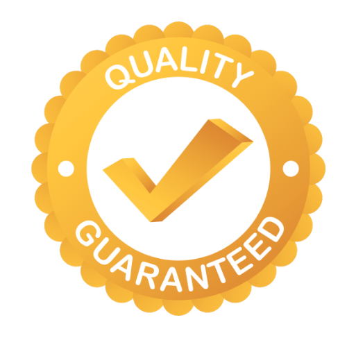 Golden badge with