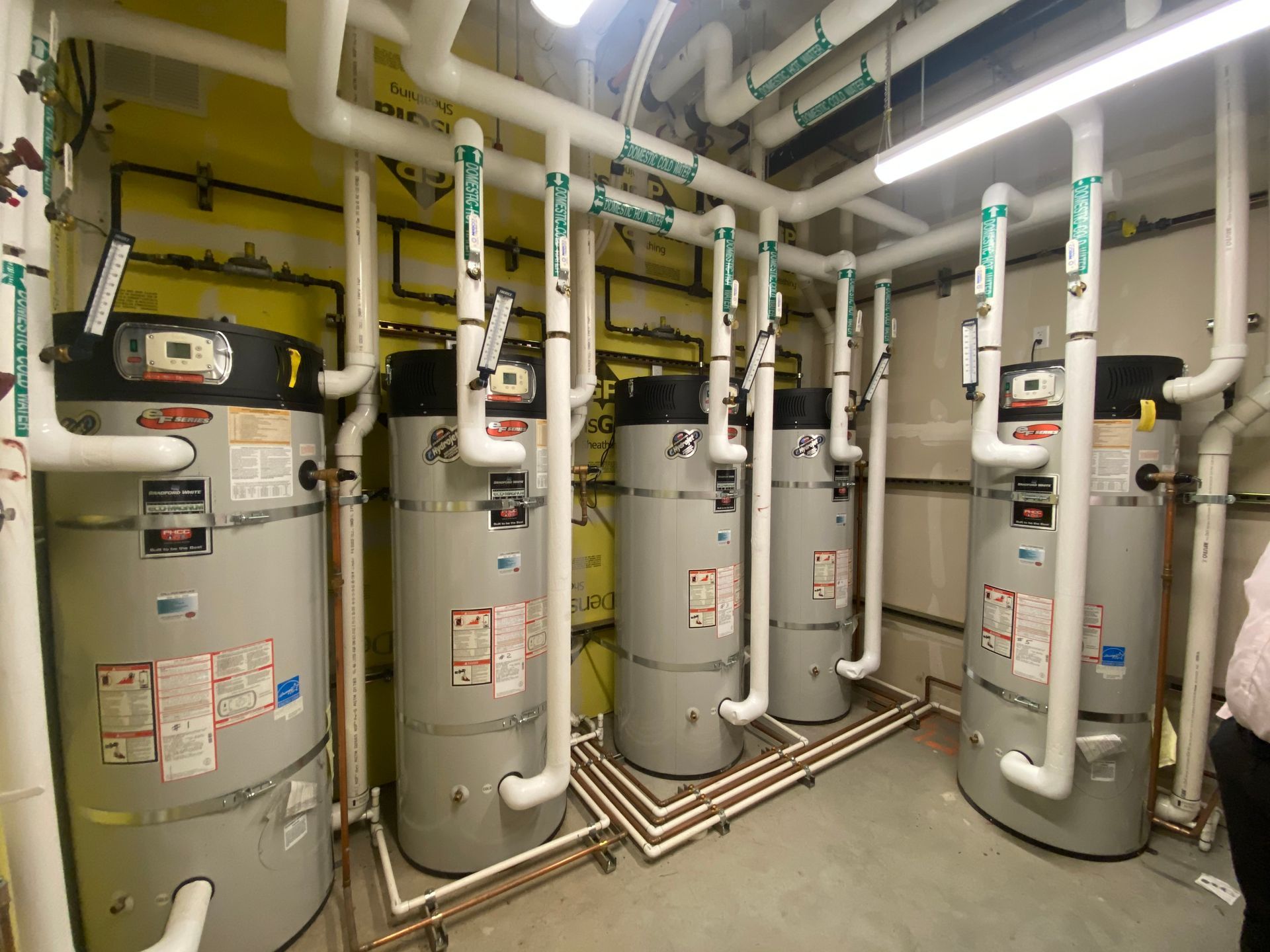 Maxwell Plumbing works on commercial water heater systems in SW Washington and Portland, OR.