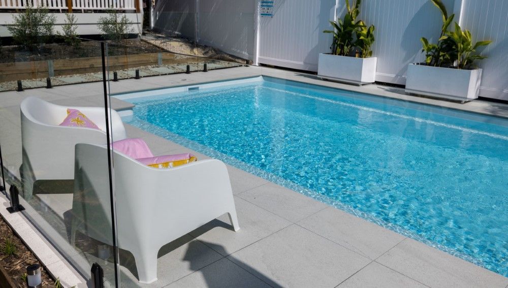 A Picture of a Medium Swimming Pool of a Venice Pool 7.6m x 4.4m — SJ Pools and Concreting in Dubbo, NSW